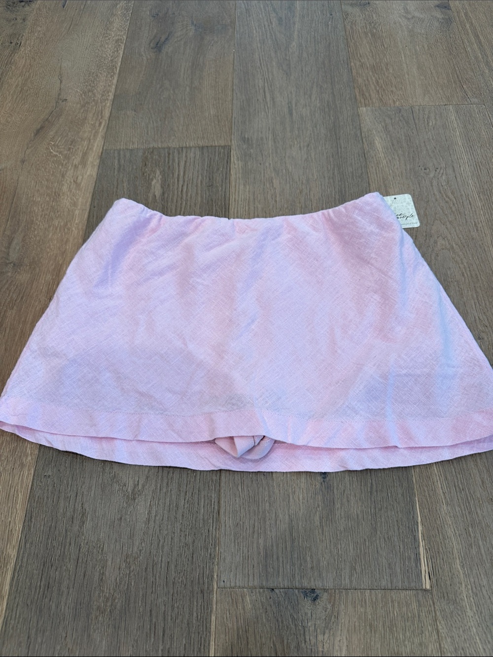 Free People Light Pink Mini Skort